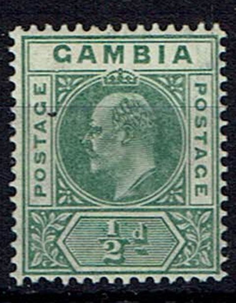 Image of Gambia SG 72a MM British Commonwealth Stamp